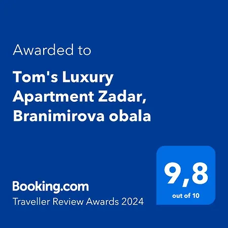Tom's Luxury Zadar, Branimirova Obala Apartamento Zadar